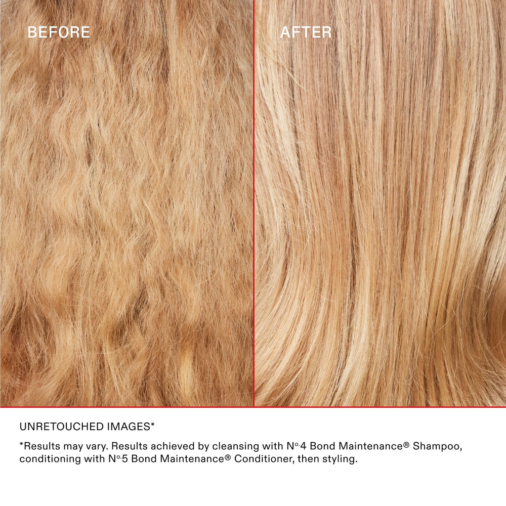 Olaplex Nº5 bond building formula visualized as a protective network.