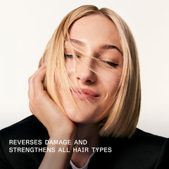 Olaplex No. 3 back view highlights compact bottle ready for routine bonding