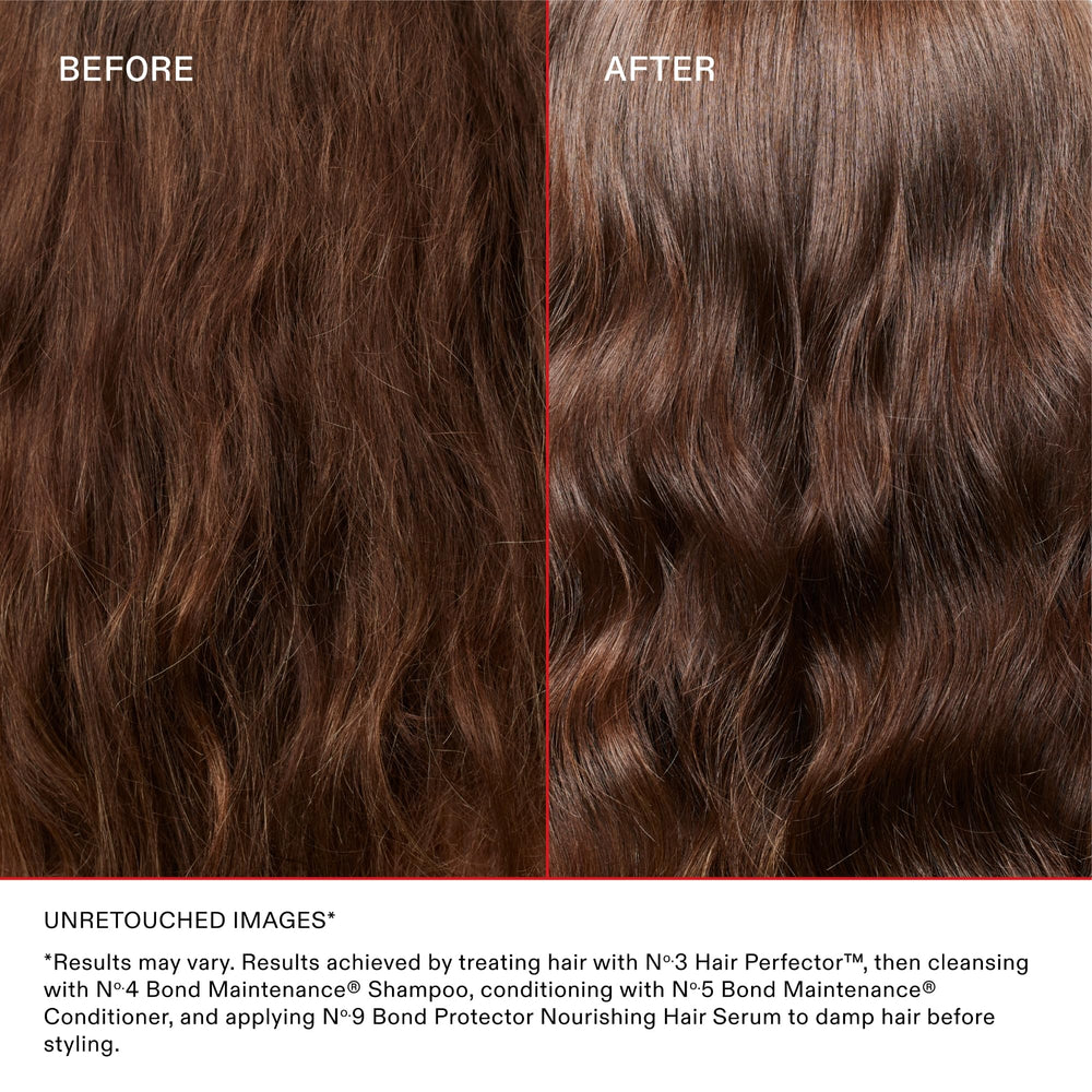 Olaplex No. 3 ingredients panel highlights vegan, paraben-free formula