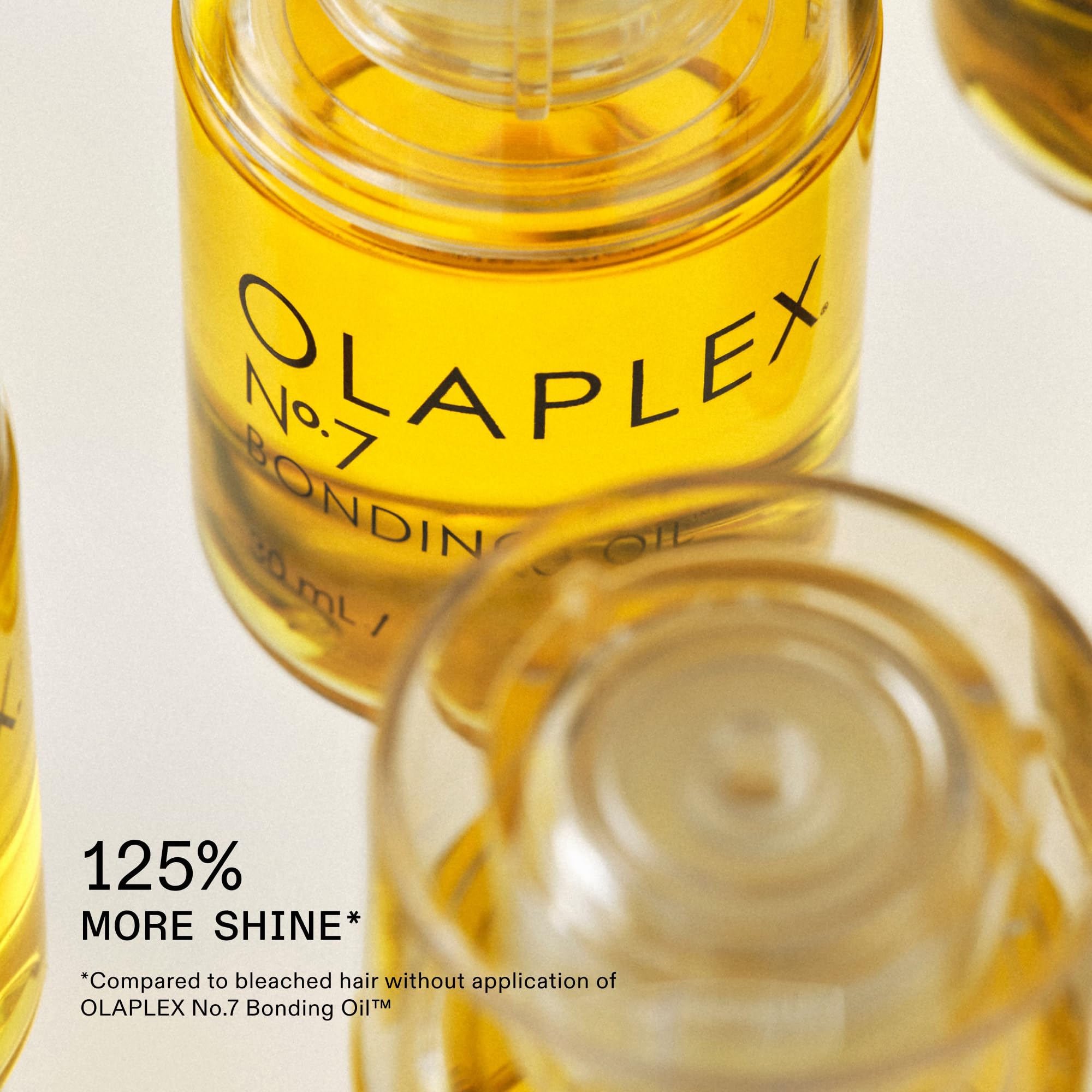 Olaplex No.7 Bonding Oil provides heat protection up to 450°F on styled hair.
