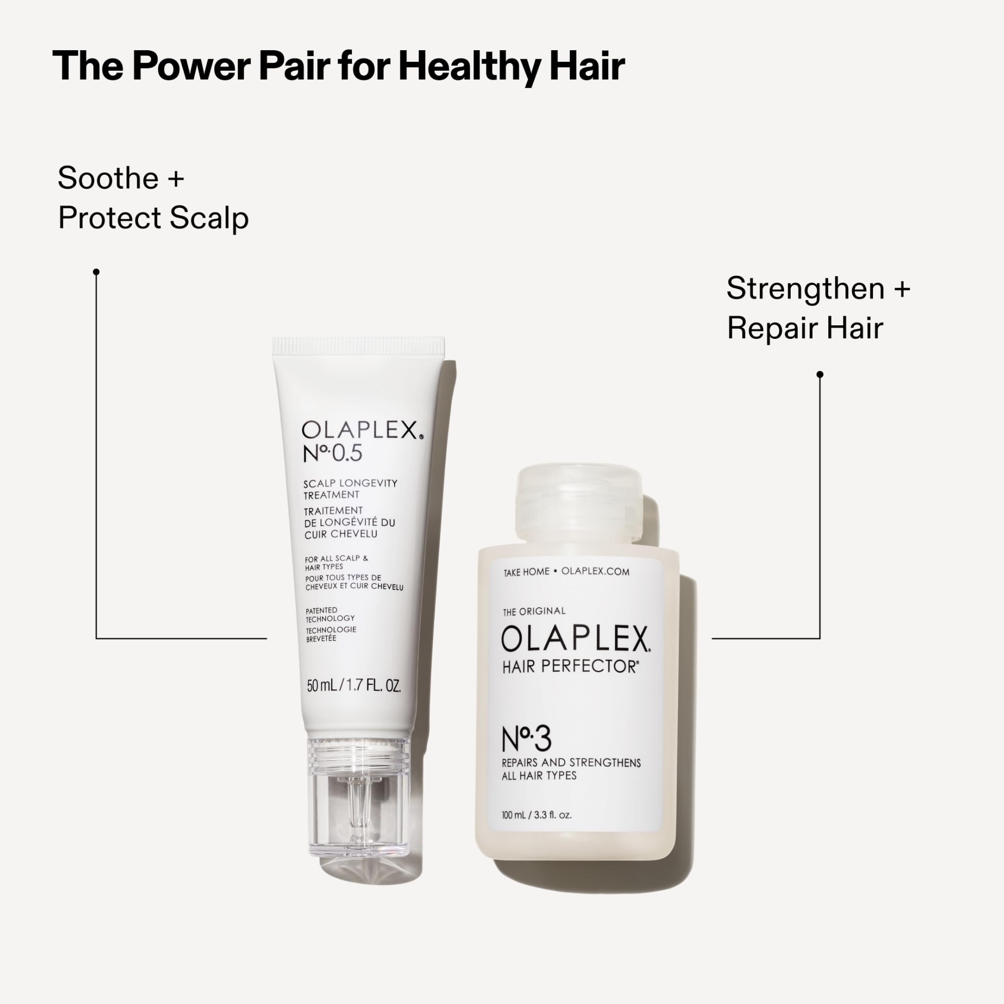 Olaplex No. 0.5 helps balance the scalp microbiome.