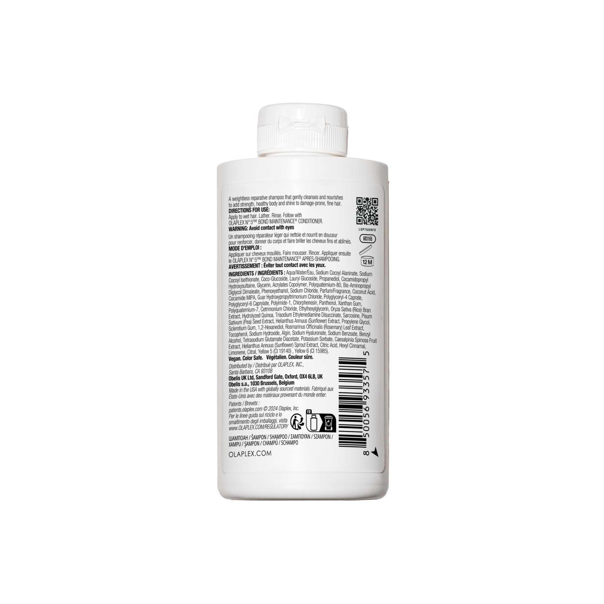 Olaplex No.4 FINE front packaging shot