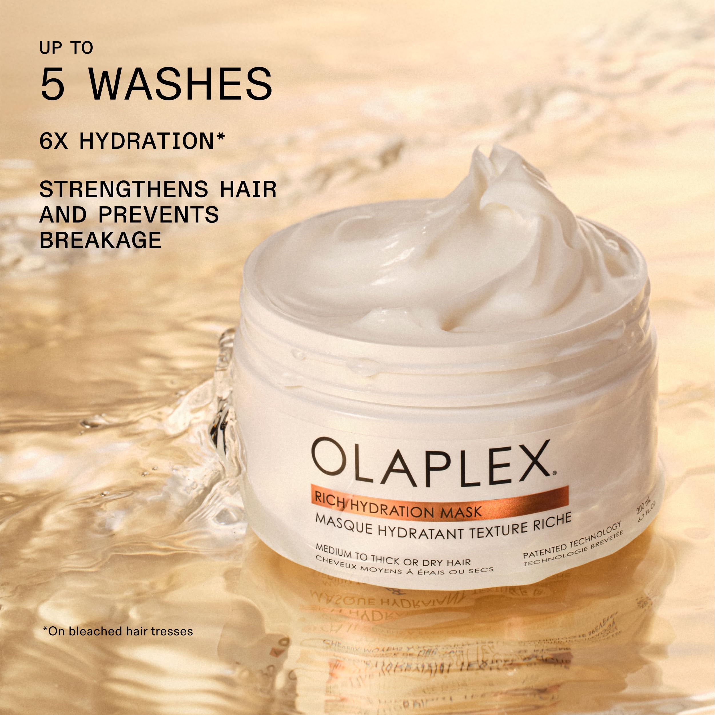 Olaplex Rich Hydration Mask ingredients showcase hydration-enhancing components