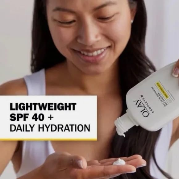 OLAY Complete recyclable bottle highlights eco-friendly packaging