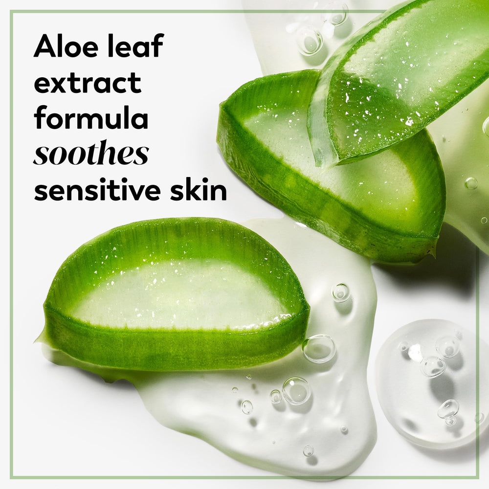 Olay Daily Facials Aloe Leaf Extract provides soothing hydration.