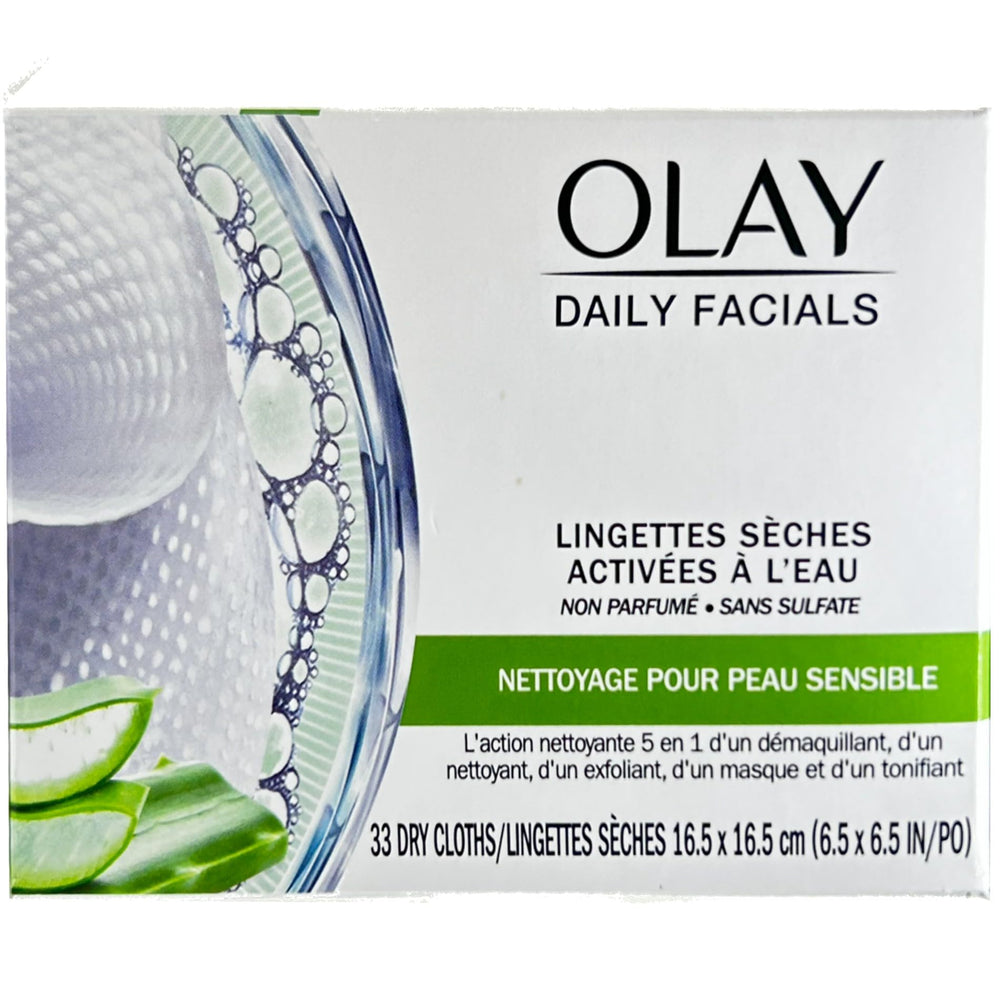 OLAY Daily Gentle Clean cloths hydrate, tone, and exfoliate while refreshing the skin.