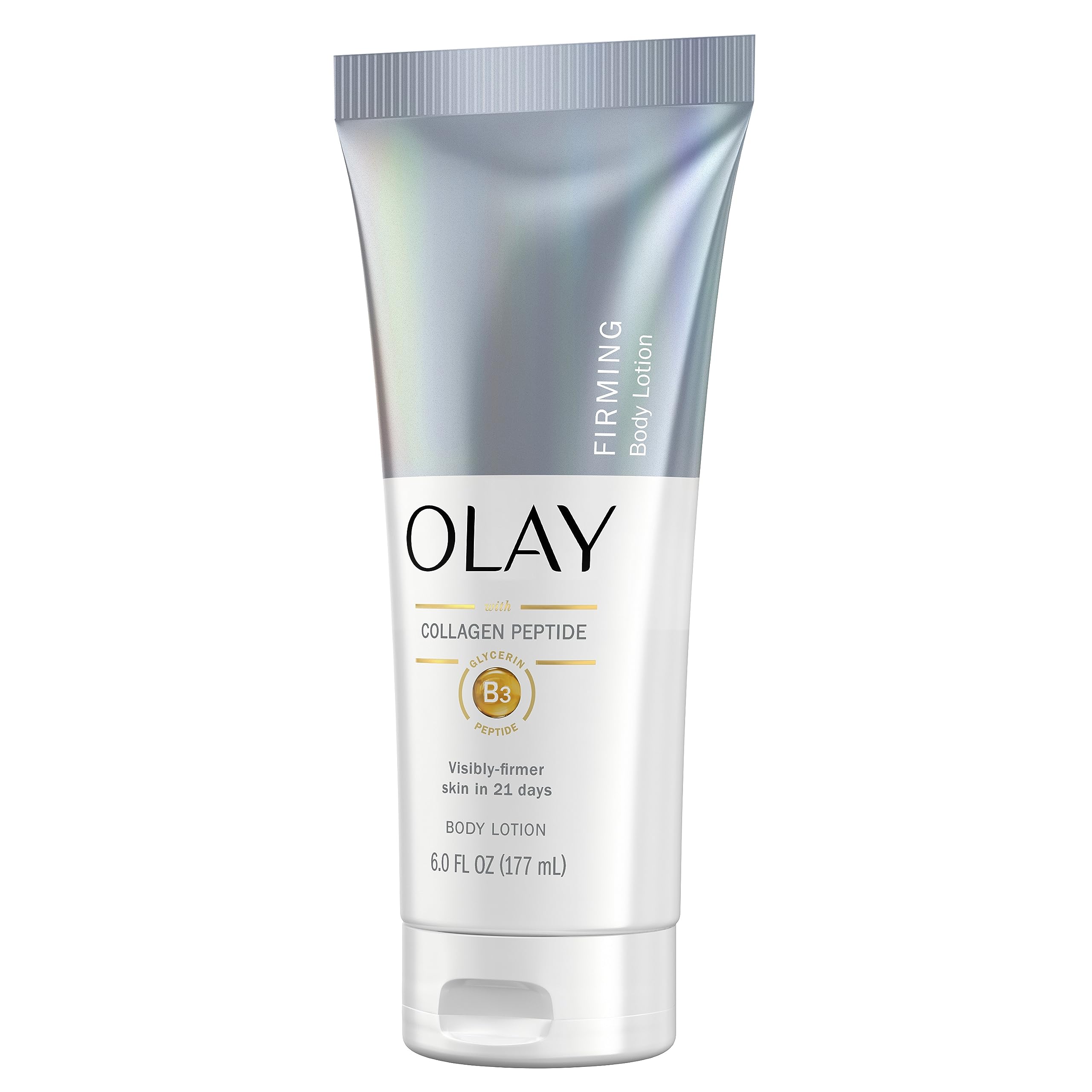Olay hands being moisturized with fast-absorbing lotion, no sticky residue.