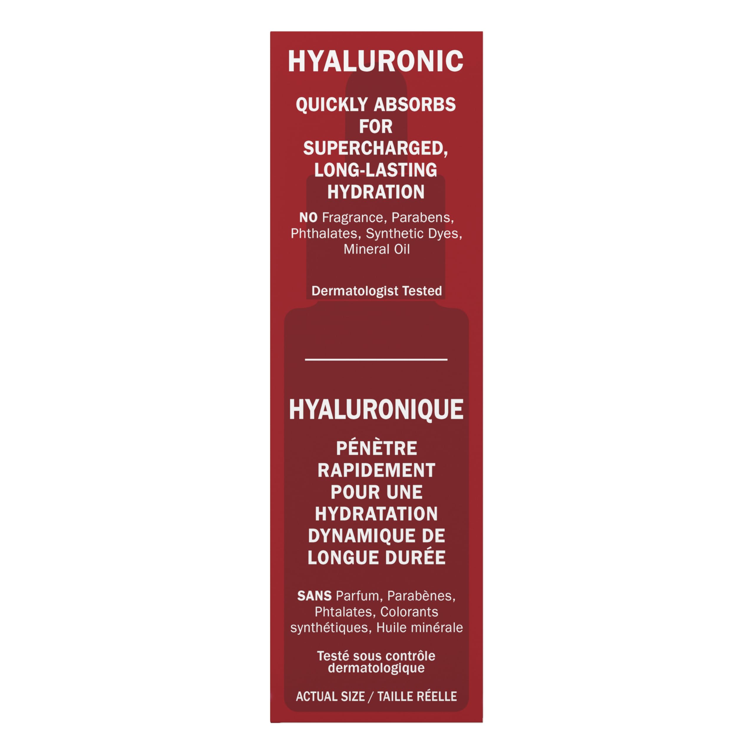 Olay Hyaluronic Hydrating Serum recommended for morning and night routine layering under moisturizer