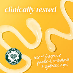 Olay Invisible Sunscreen SPF35 swatch on skin reveals no white cast.