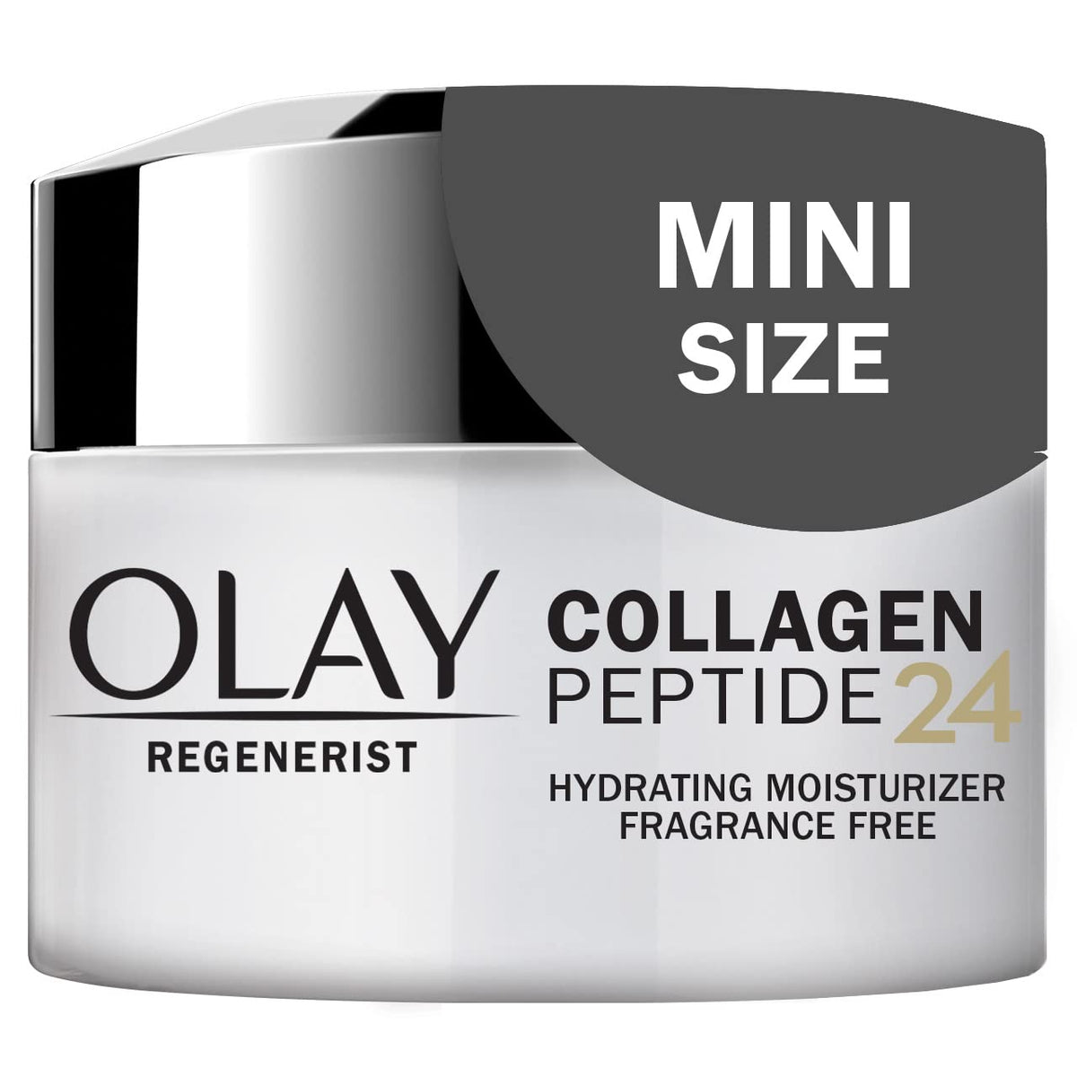 Olay Regenerist Collagen Peptide 24 jar close-up highlighting hydration