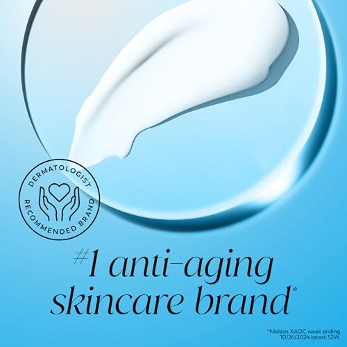 Product positioned for dry skin hydration with Olay Regenerist.