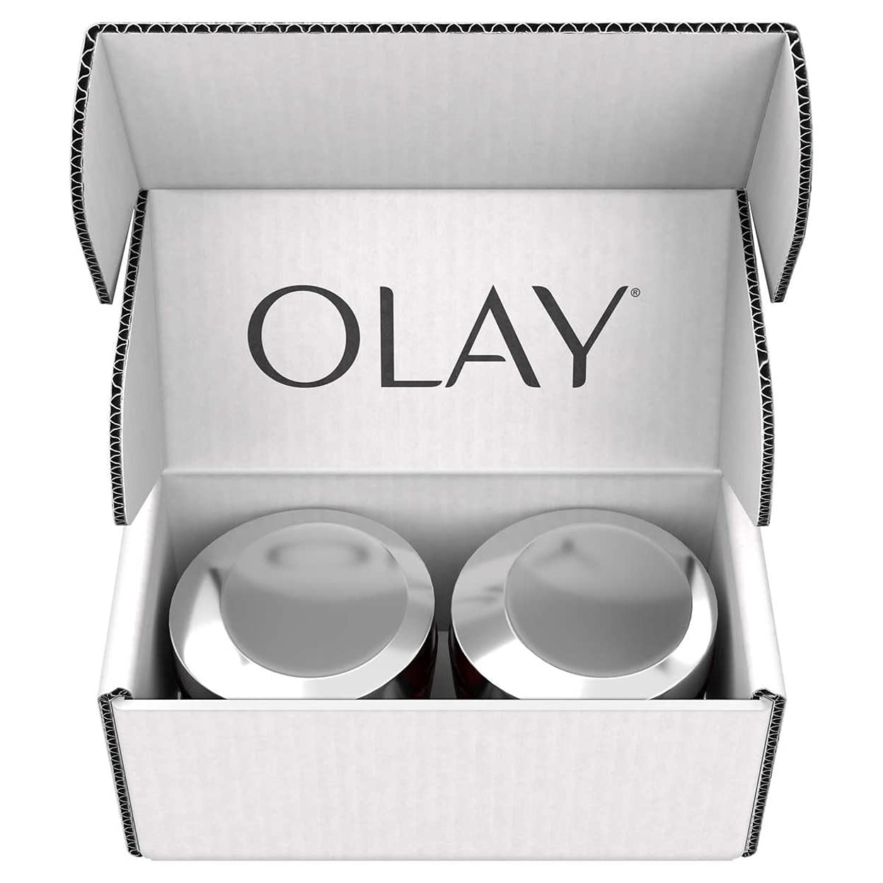 Olay Regenerist Micro Sculpting Cream jar closeup showing rich texture for smoother skin