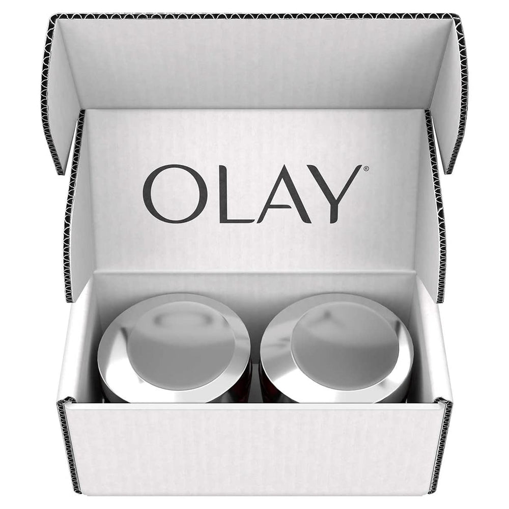 Olay Regenerist Micro Sculpting Cream jar closeup showing rich texture for smoother skin