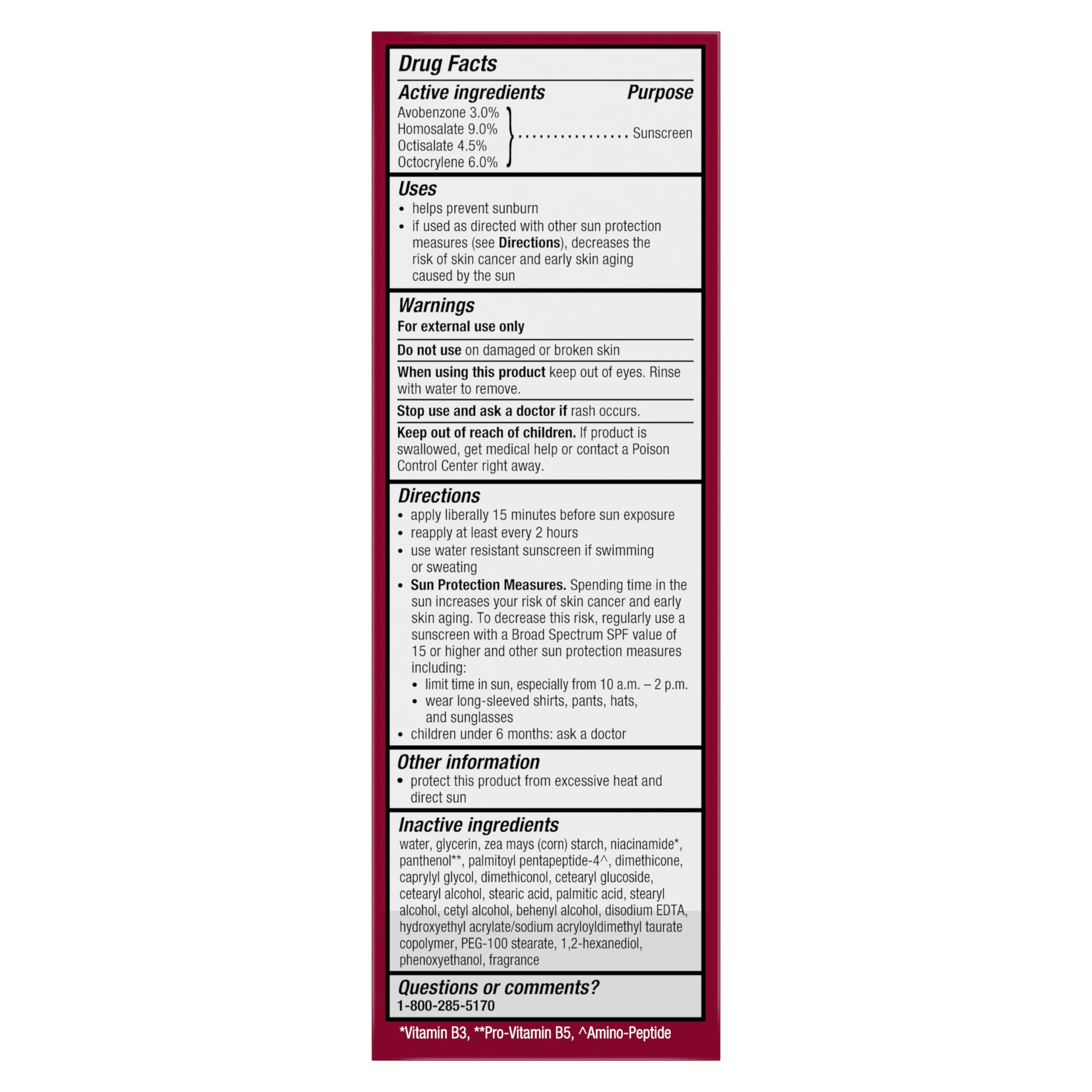 Olay Regenerist Niacinamide boosted texture image suggests improved skin feel
