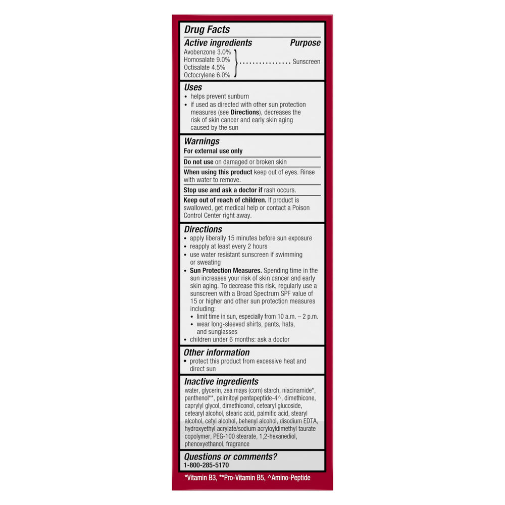 Olay Regenerist Niacinamide boosted texture image suggests improved skin feel