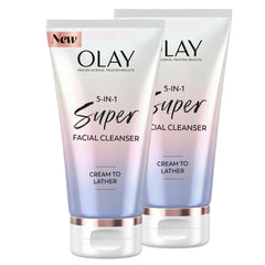 Olay front packaging showing product and benefits for easy identification