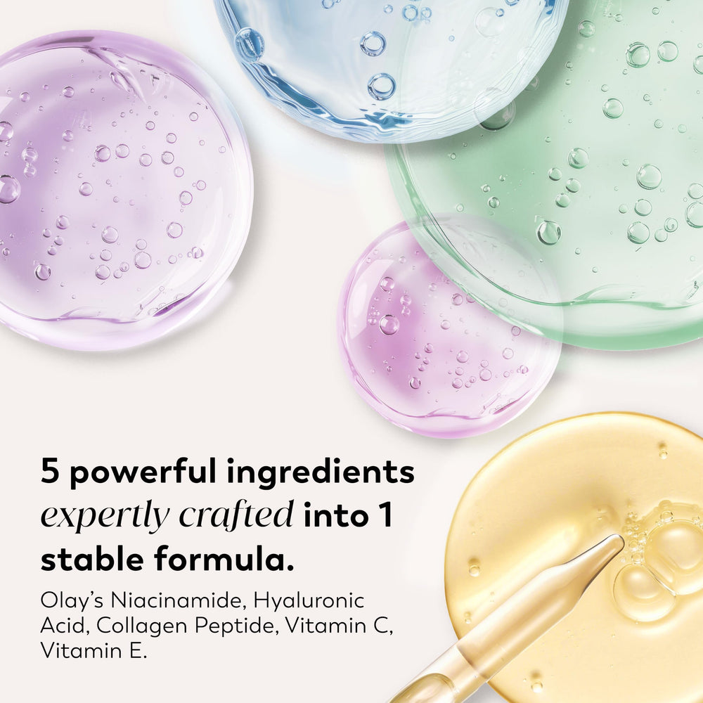 Olay lather on skin illustrating effective makeup and dirt removal