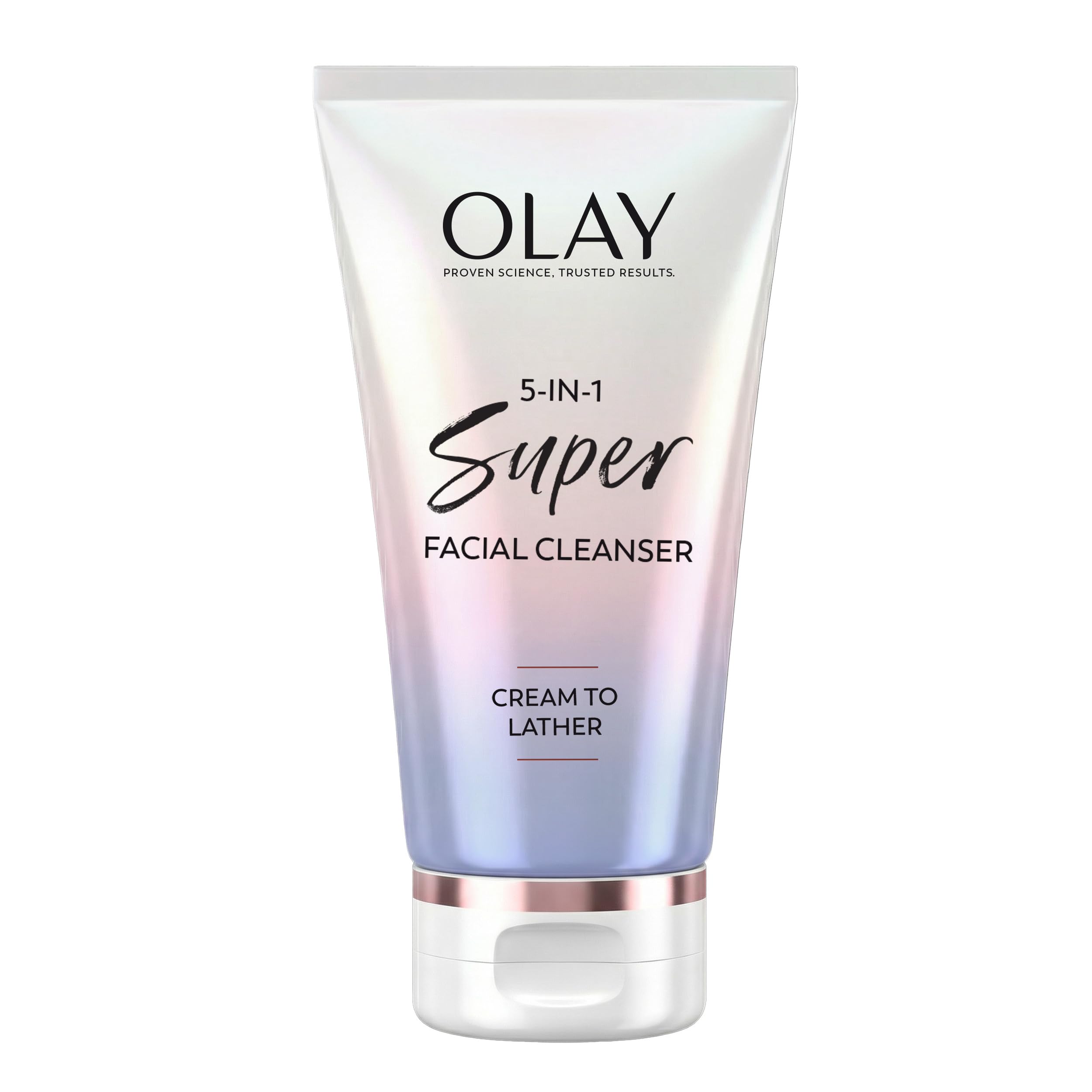 Olay two-pack flat lay indicating value and routine stock-up option