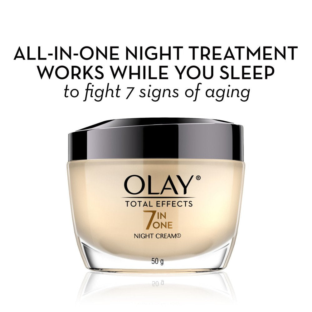 Olay Total Effects cream texture closeup demonstrates oil-free absorption