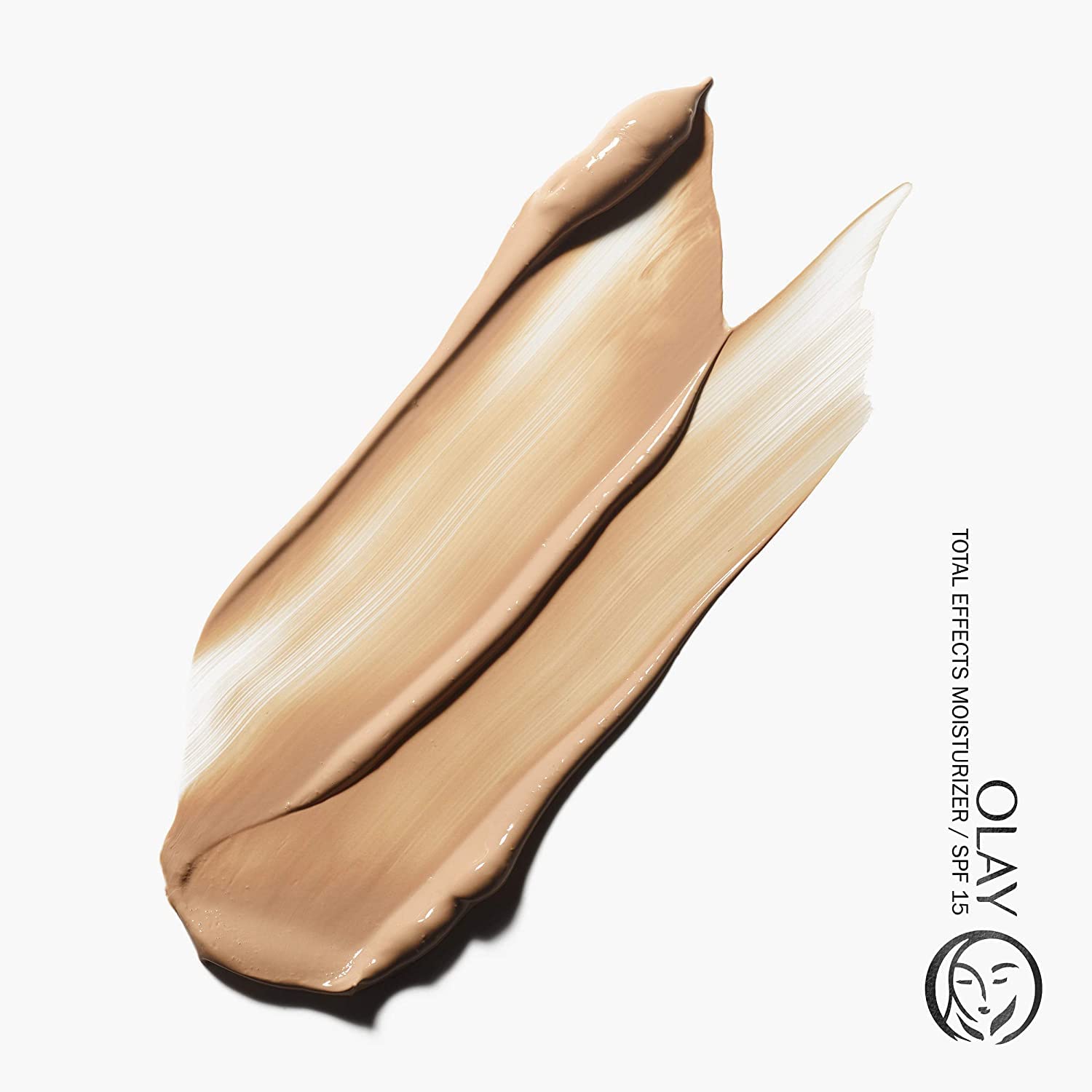 Olay Total Effects skin-tone evening results visible with subtle improvement.