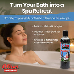 Olbas sore-muscle bath soak foot spa delivers calming relief after workouts.