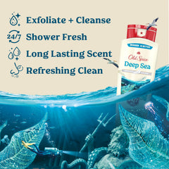 Old Spice 24/7 Shower Fresh pack keeps your routine smelling fresh.