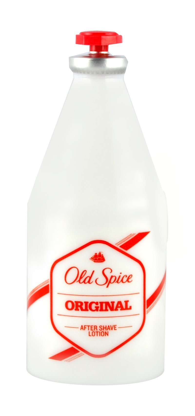Old Spice After Shave Lotion Original fragrance close-up highlights musk and oriental notes.