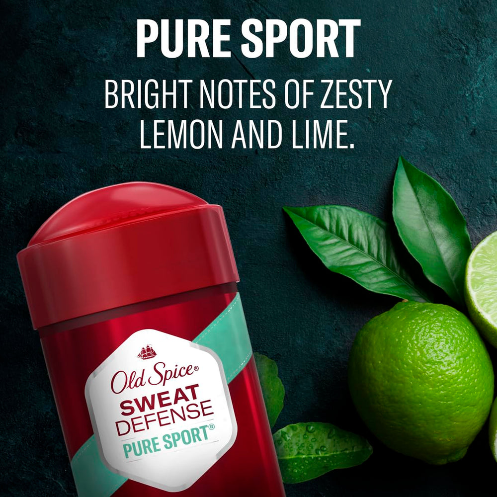 Old Spice Anti-Perspirant 76ml tube demonstrates quick-dry underarm protection
