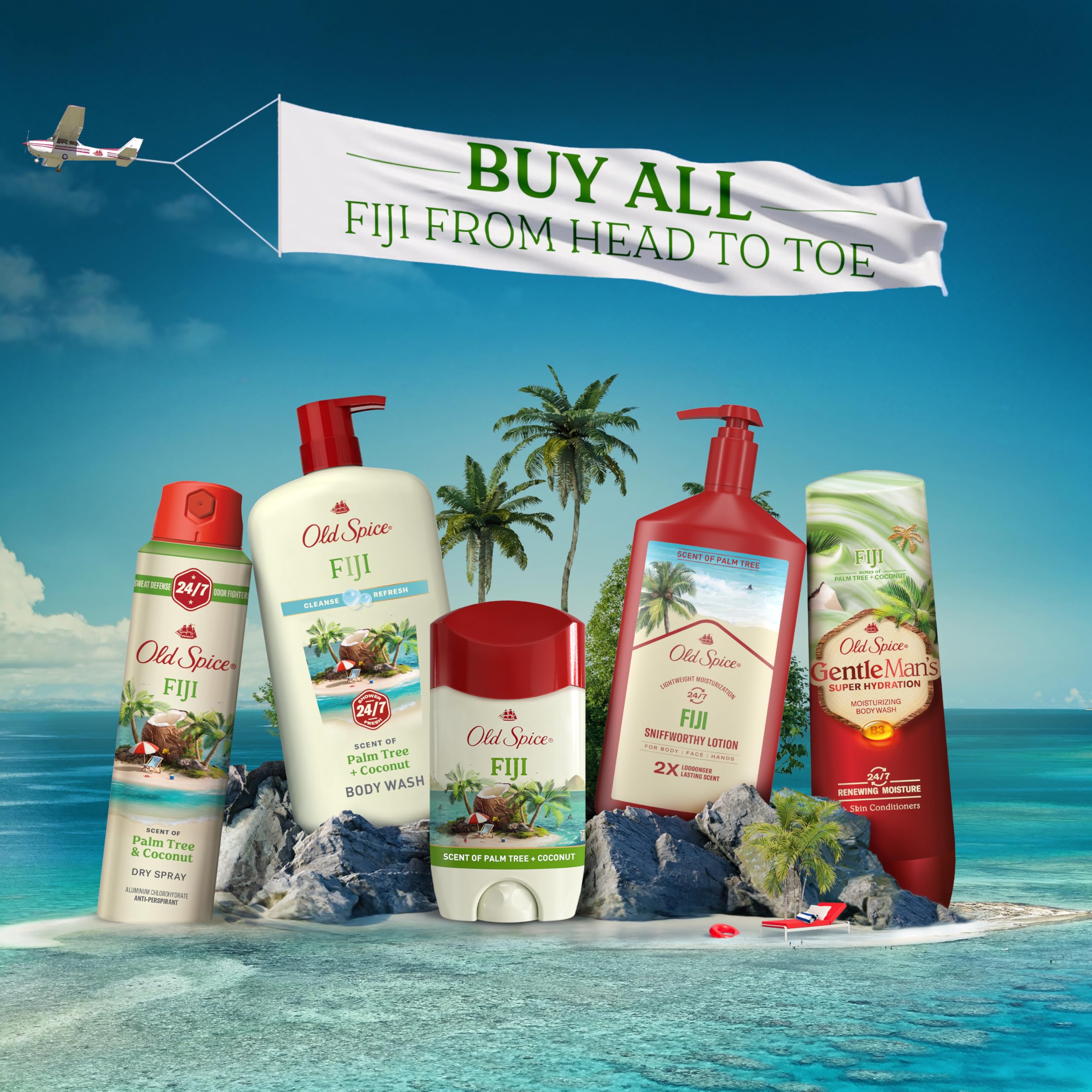 Old Spice antiperspirant deodorant 24-7 protection pack-3 supports long-lasting freshness.