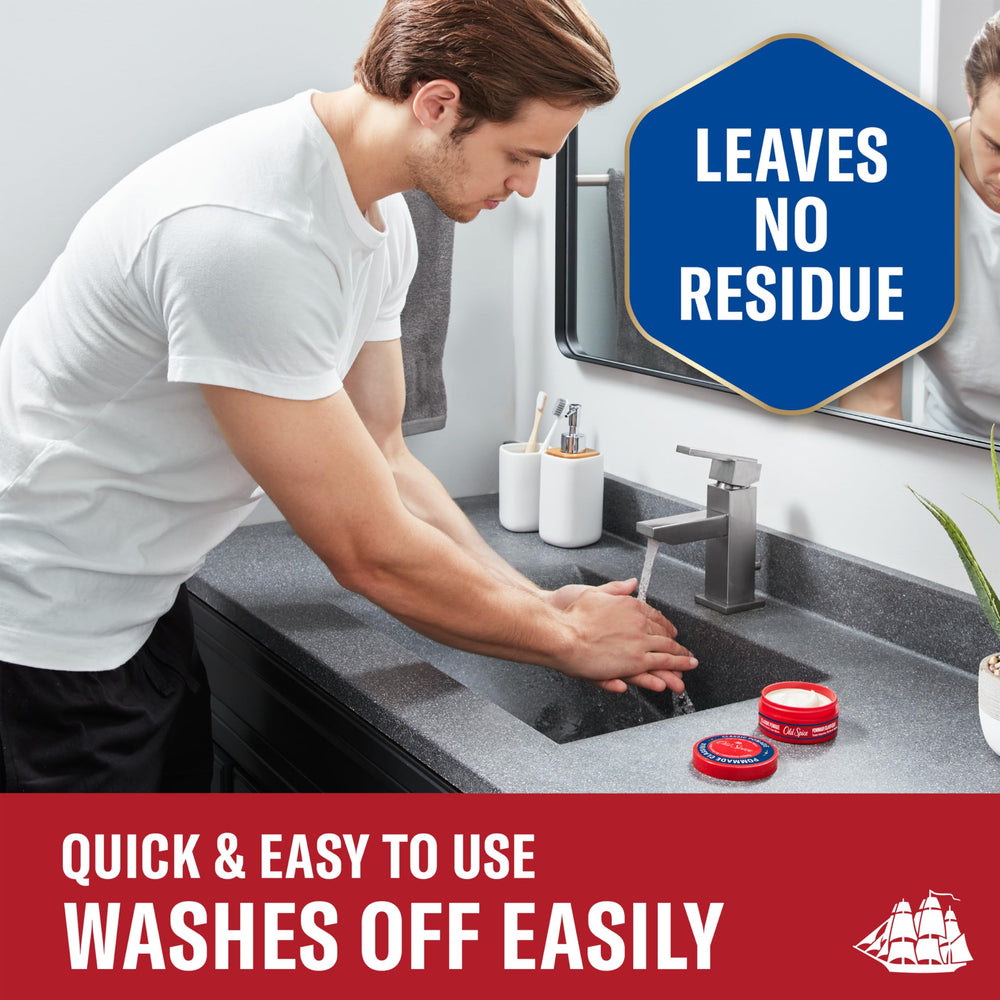 Old Spice Classic Pomade low-shine finish yields natural, customizable results.
