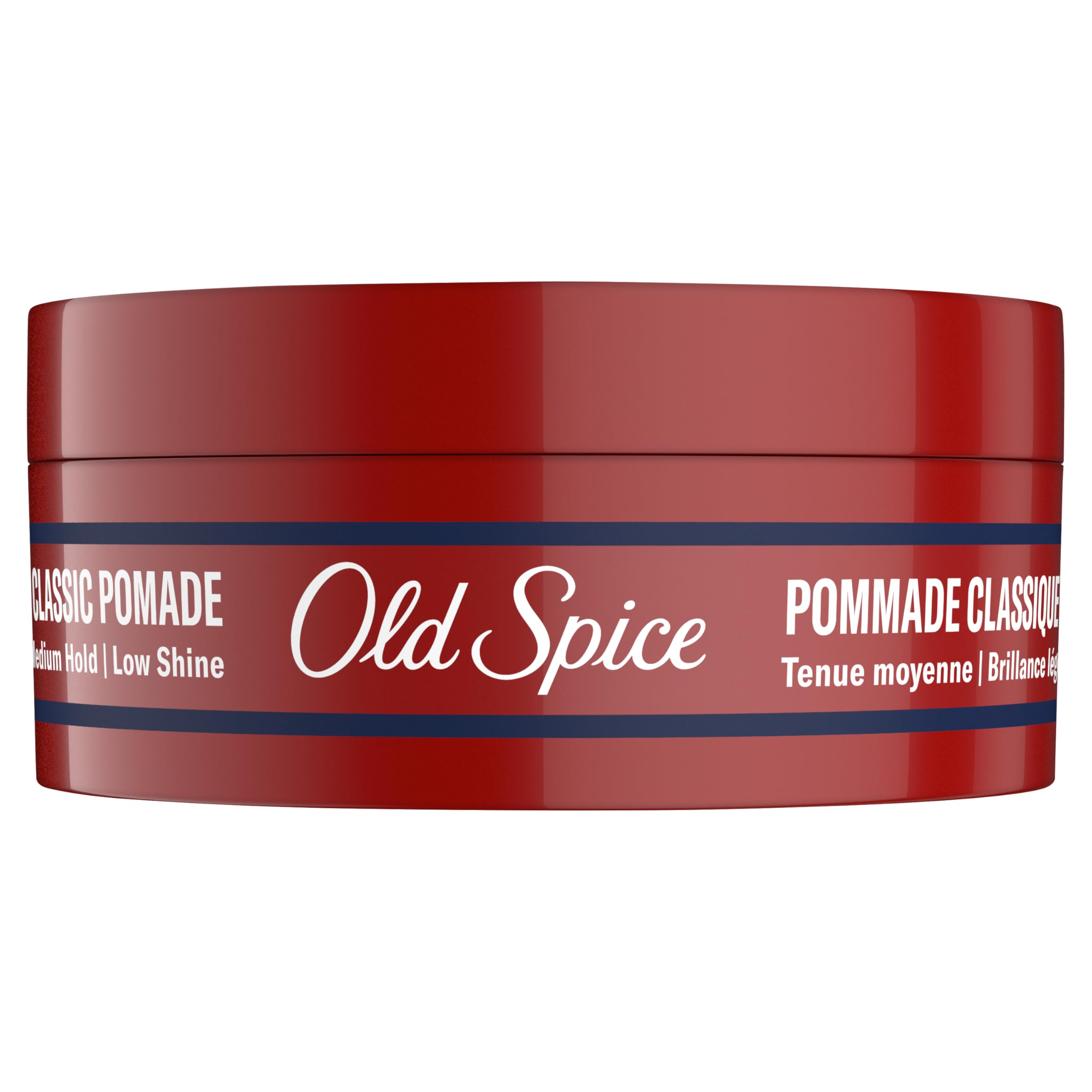 Old Spice Classic Pomade coconut and tropical-wood scent evokes a confident grooming ritual.