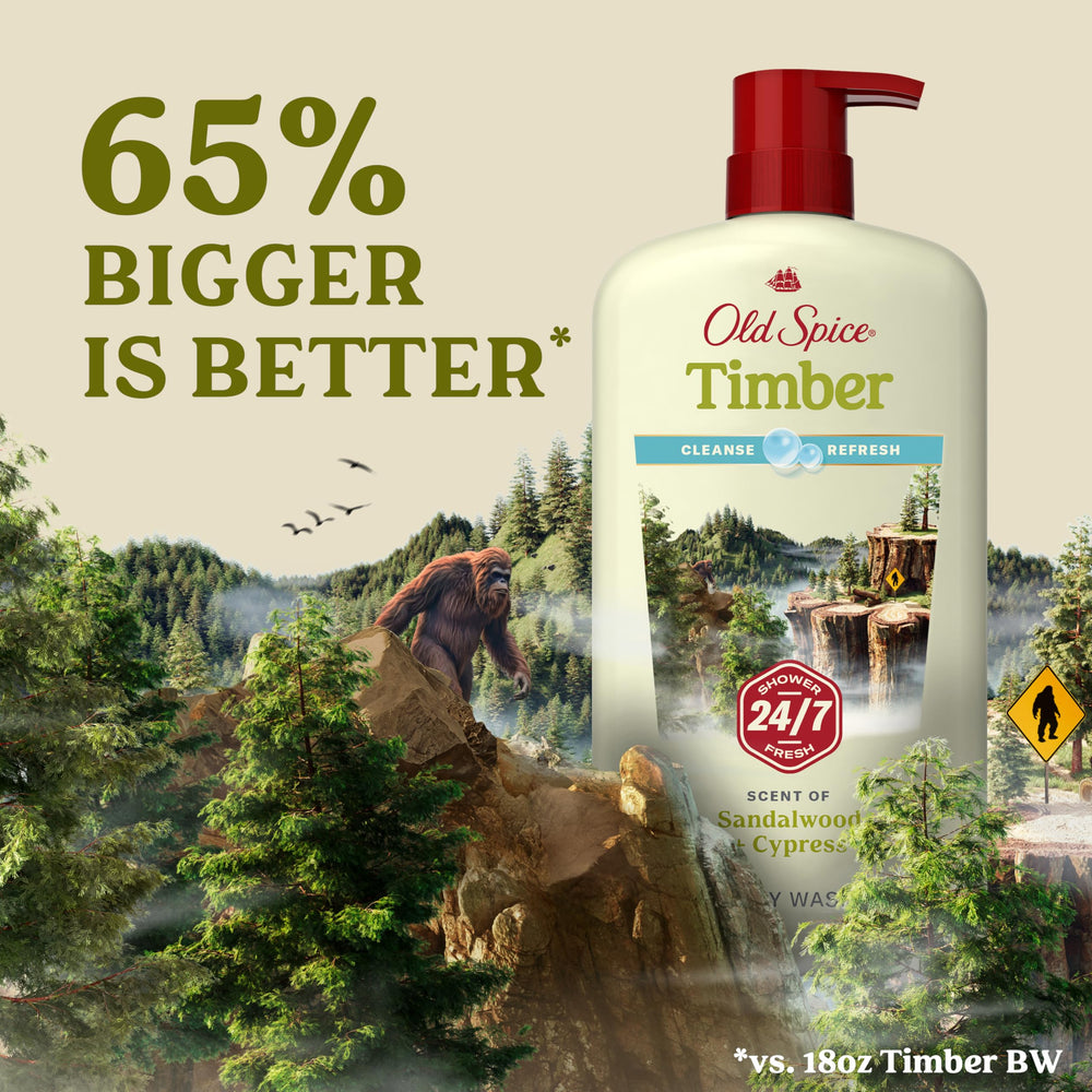 Old Spice cleansing body wash soft skin formula keeps skin comfortable.