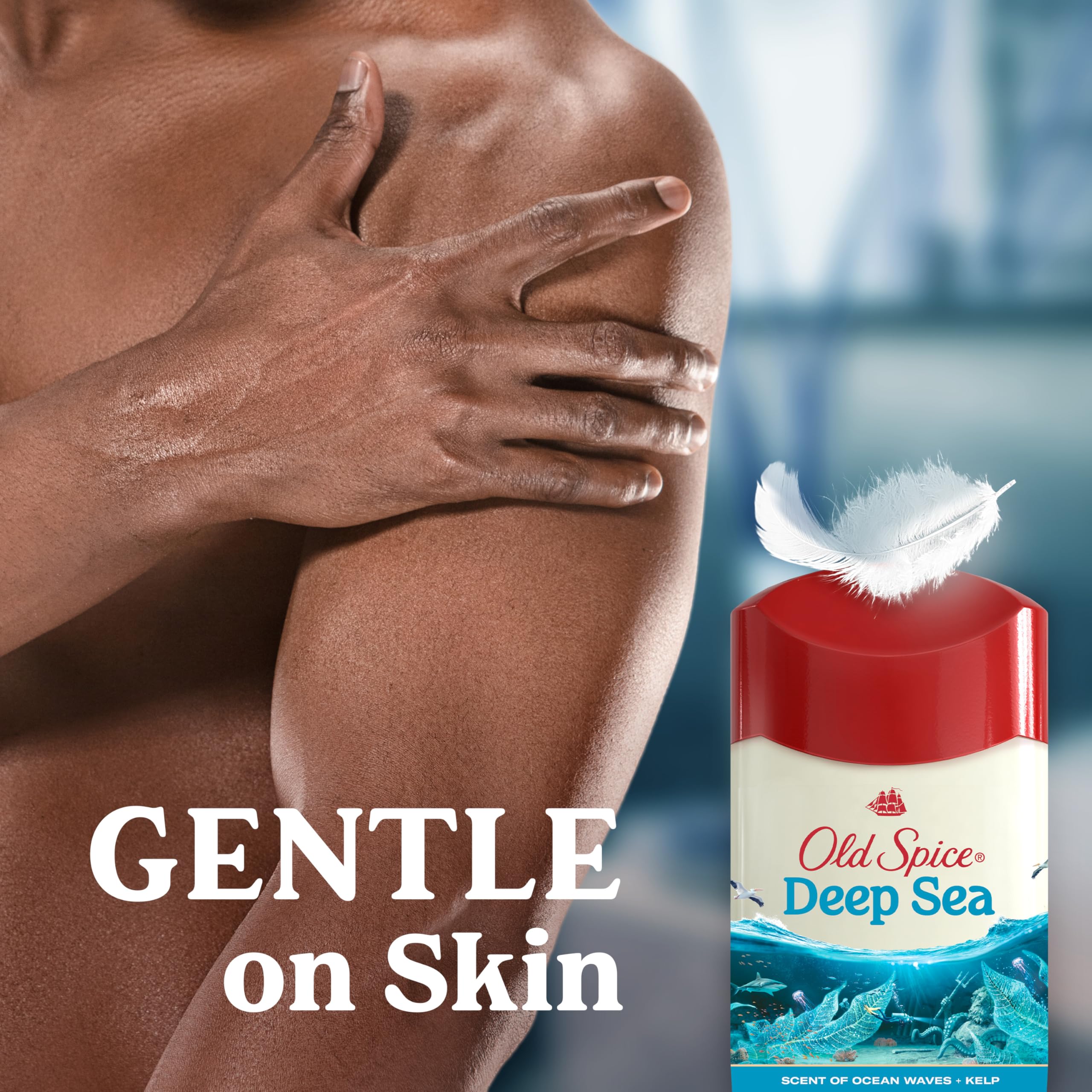 Old Spice Deep Sea kelp notes suggest bold marine aroma.
