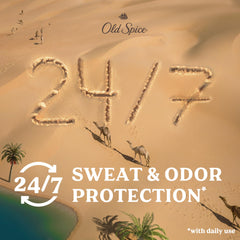 Old Spice Dry Feel 2-pack packaging shows value and convenient daily protection.