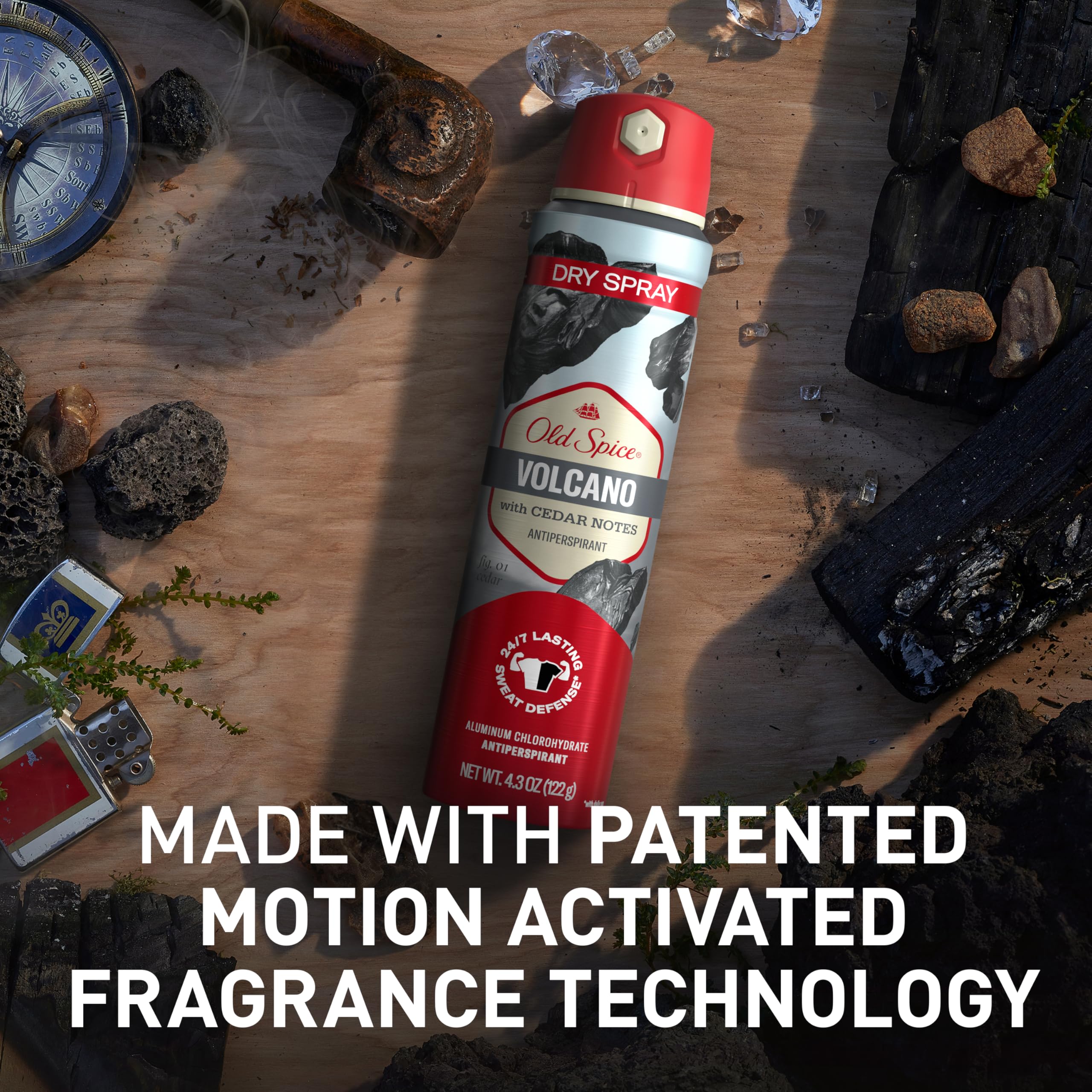 Old Spice skin-conditioners promote comfortable wear for daily use