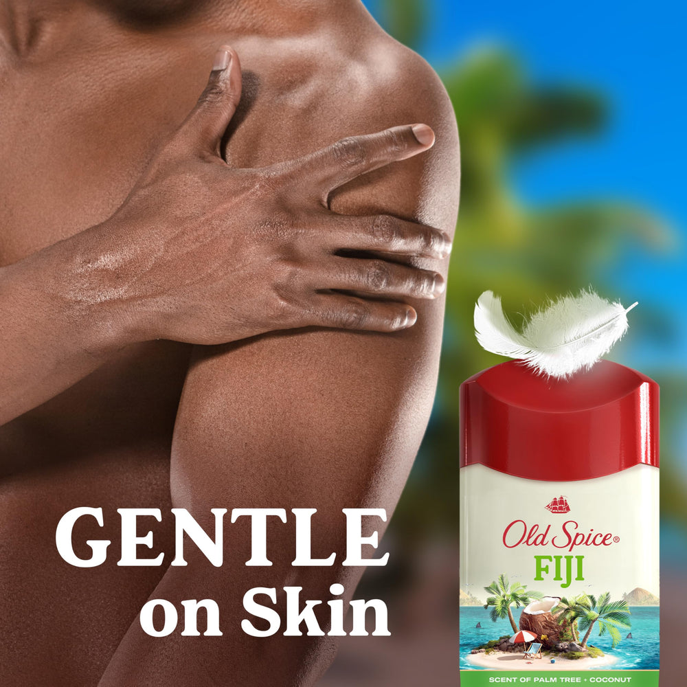 Old Spice Fiji adventure-inspired fragrance supports confidence after workouts or travel.
