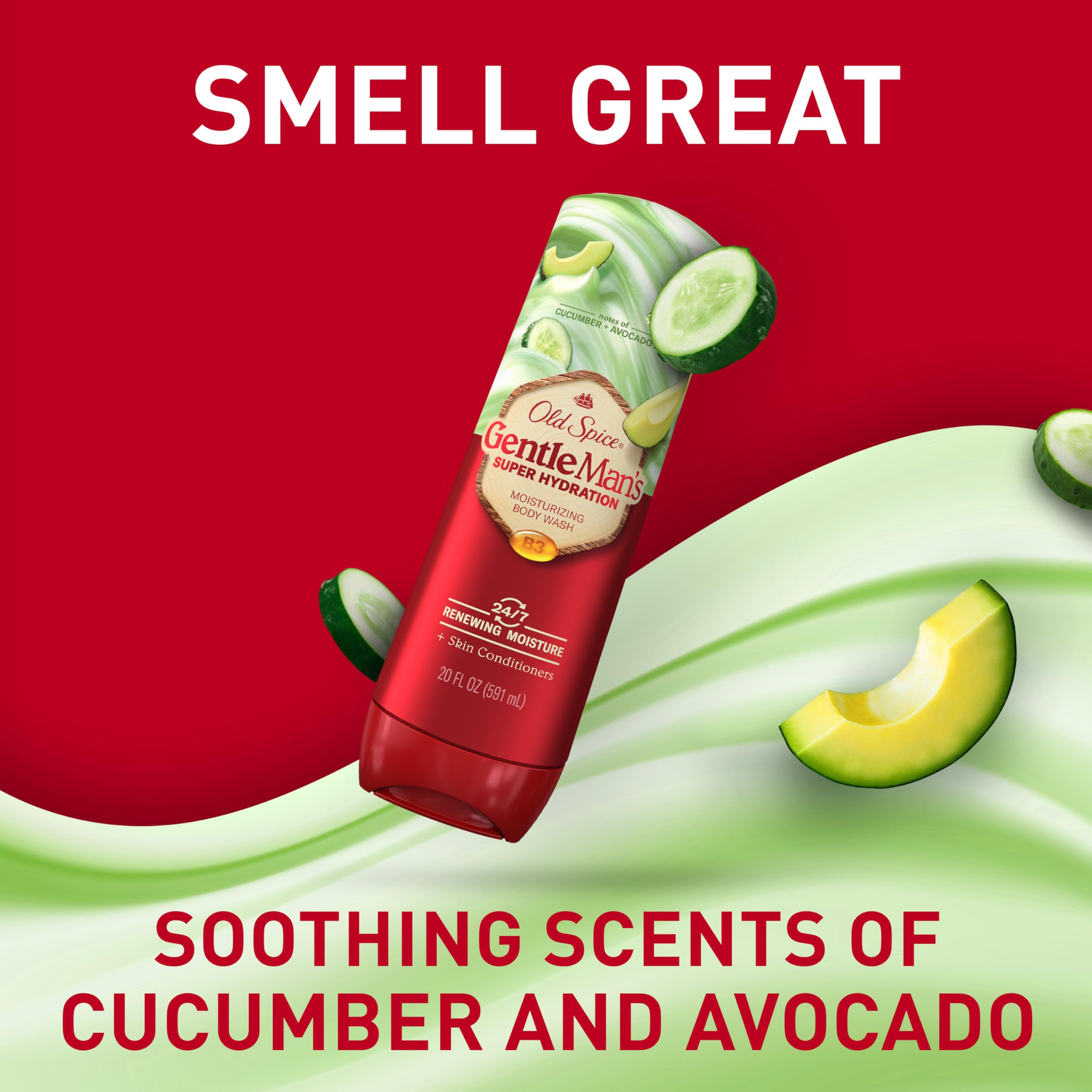 Old Spice fragrance delivers a warm post-shower scent for daily uplift.