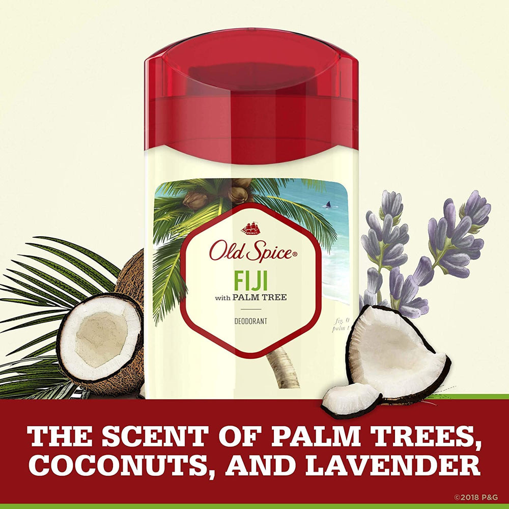 Old Spice Freshness Collection Fiji conveys island-inspired aroma and real freshness.
