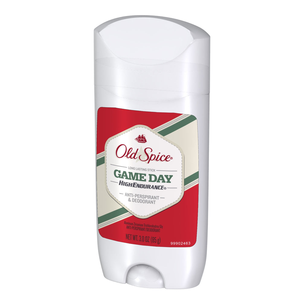 Old Spice Game Day scent citrus-clove visual evokes masculine fragrance