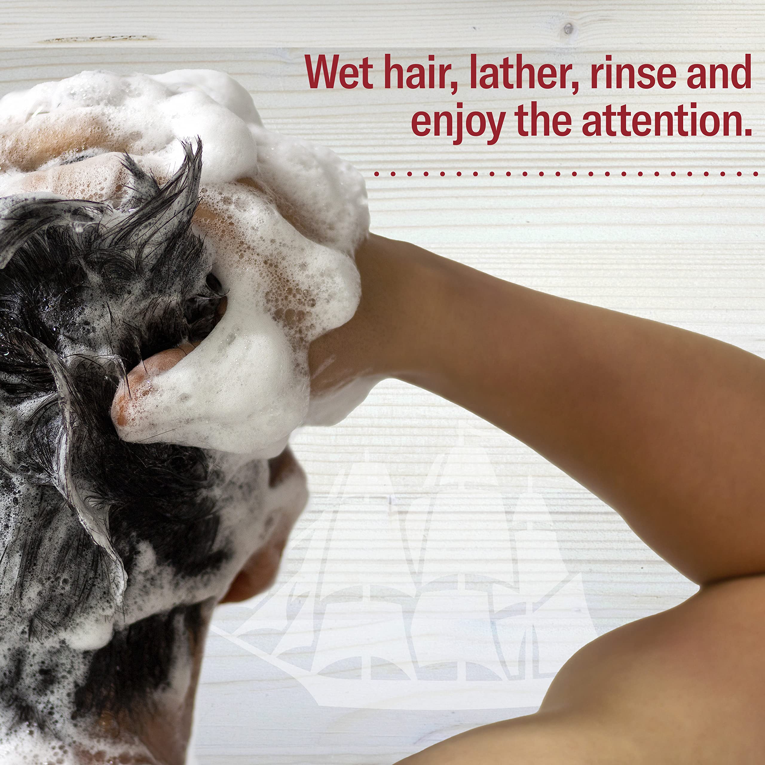 Old Spice Gentleman’s Blend after-use hair image showing smooth finish.