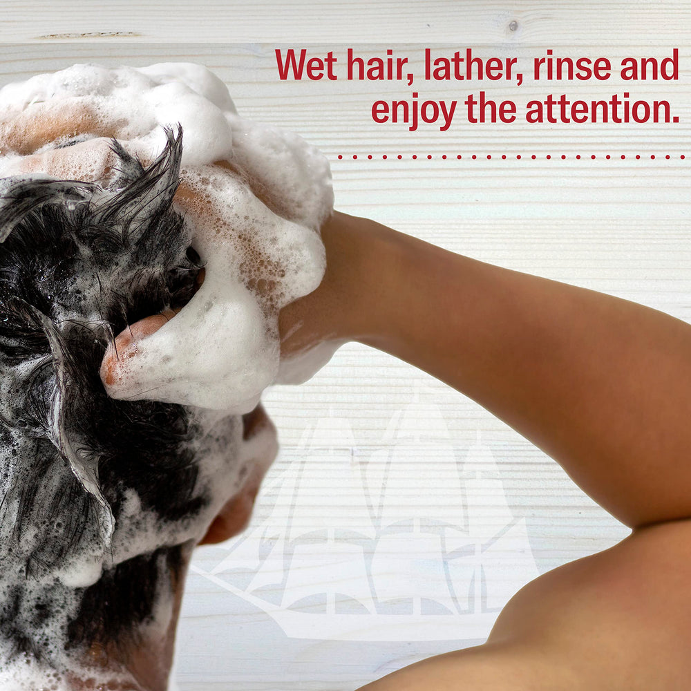 Old Spice Gentleman’s Blend after-use hair image showing smooth finish.