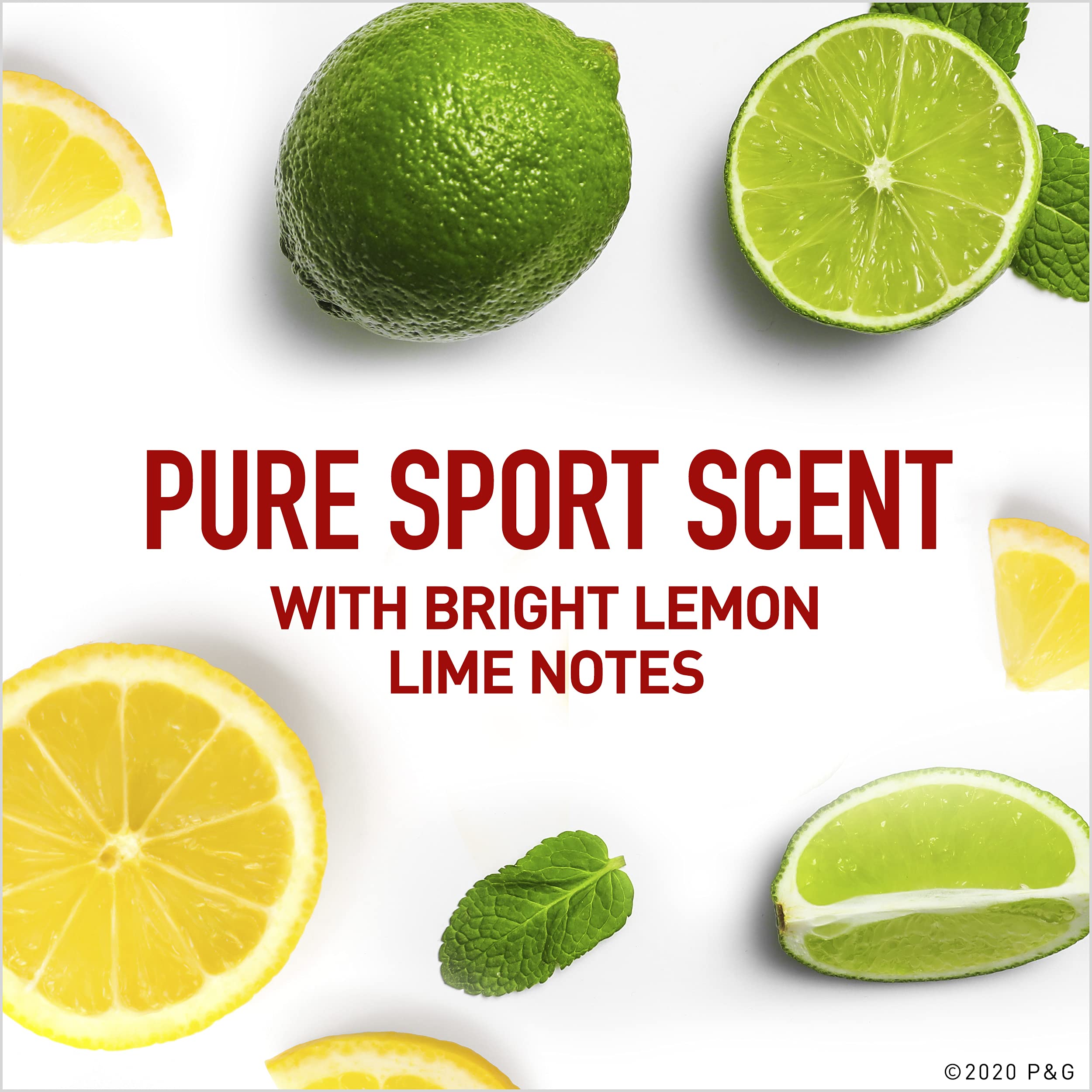 Old Spice High Endurance Pure Sport label emphasizes aluminum-free formula