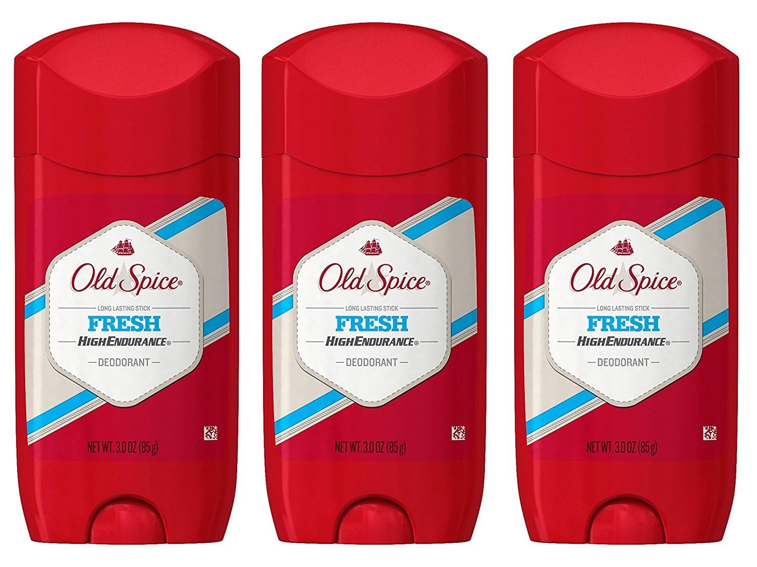 Old Spice High Endurance Fresh stick 3 oz delivers all-day odor protection for active days.