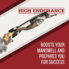 Old Spice High Endurance invisible solid application demonstrates dry, clear coverage