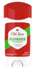 Old Spice High Endurance invisible solid being applied for a quick dry feel