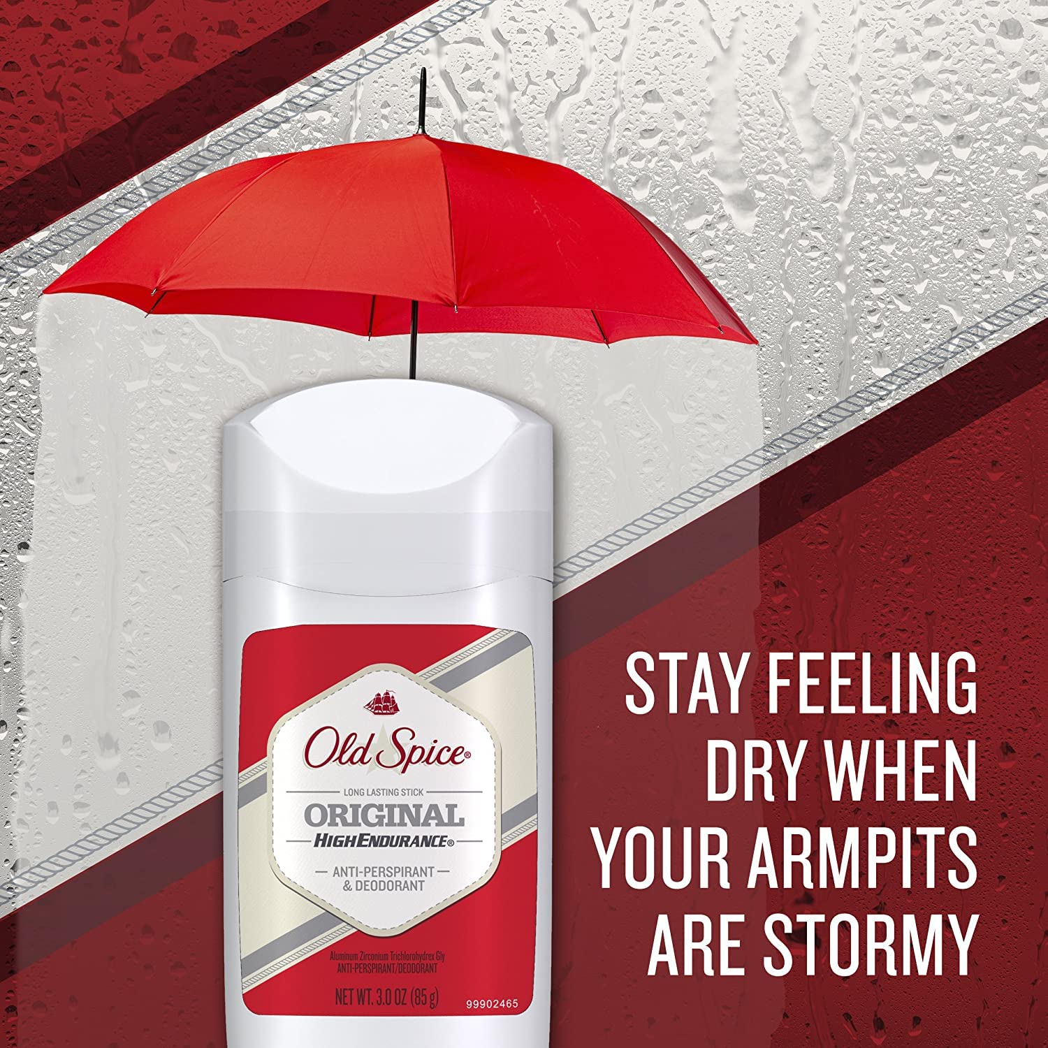 Old Spice High Endurance Original cap-closeup showcases travel-friendly packaging.
