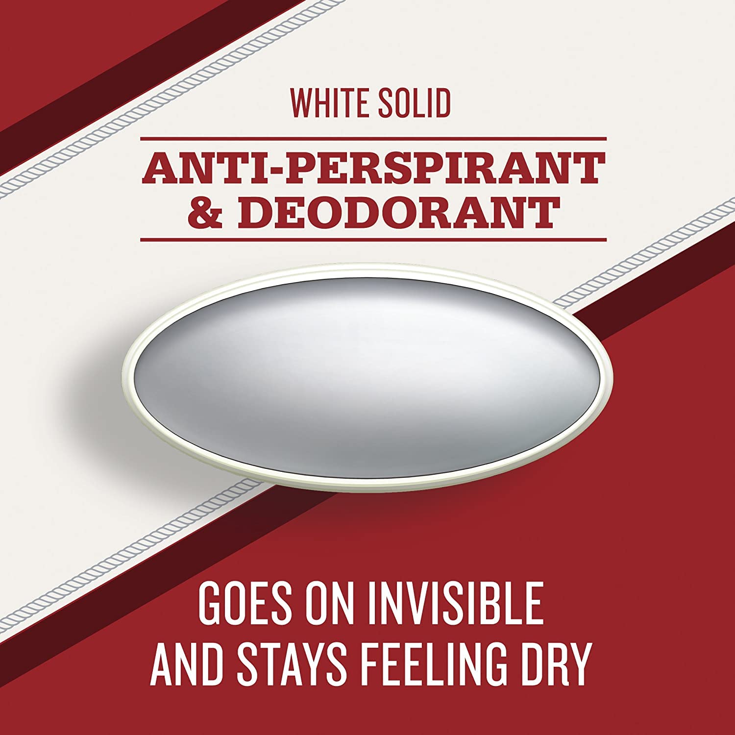 Old Spice High Endurance Original long-lasting-scent image communicates all-day freshness.