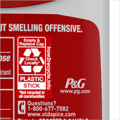Old Spice High Endurance 2-pack packaging showing value and convenience.