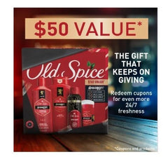 Old Spice Holidude Swagger body-wash bottle delivers refreshing cleanse for energized skin.