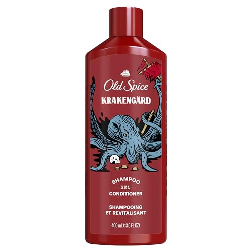 Old Spice Krakengard barbershop-inspired scent ambience in product photo.